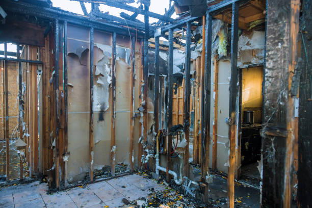 Professional Fire Damage Assessment technician working in Nicholson, GA
